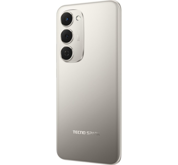 Мобільний телефон Tecno Spark 40 Pro+ 8/256Gb Moon Titanium (4894947096358)