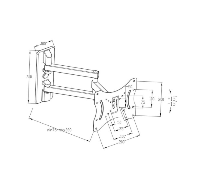Кронштейн Vinga TM32-2251