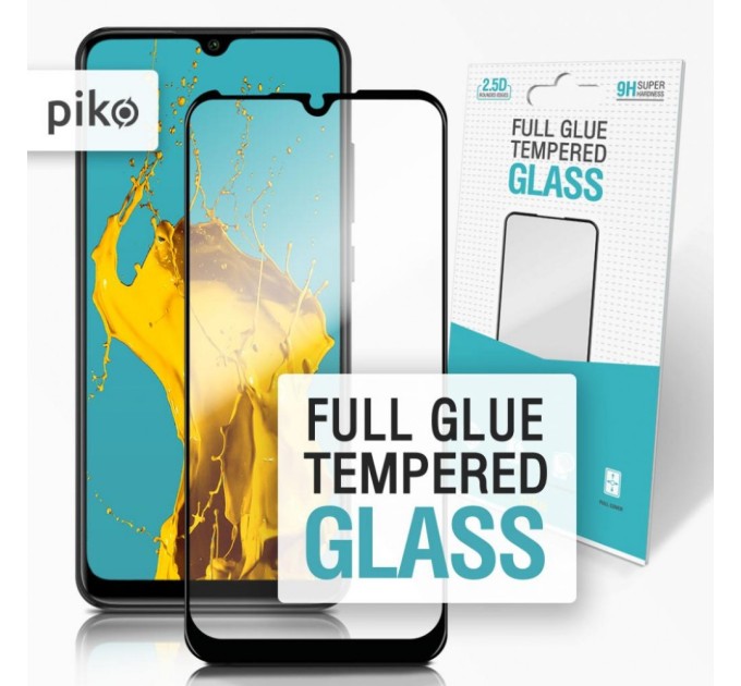 Скло захисне Piko Full Glue Xiaomi Mi A3 (1283126494871)