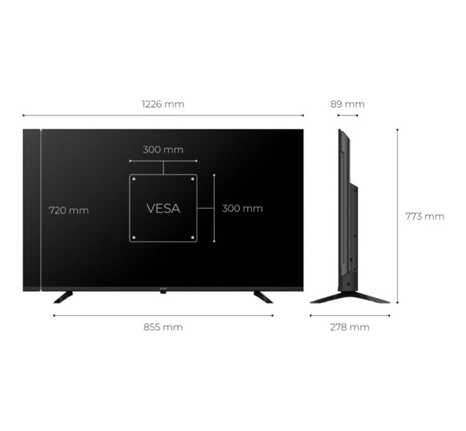 Телевізор Kivi 55U800KB