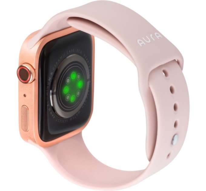 Смарт-часы AURA X1 Pro 44mm Pink (SWAX144P)