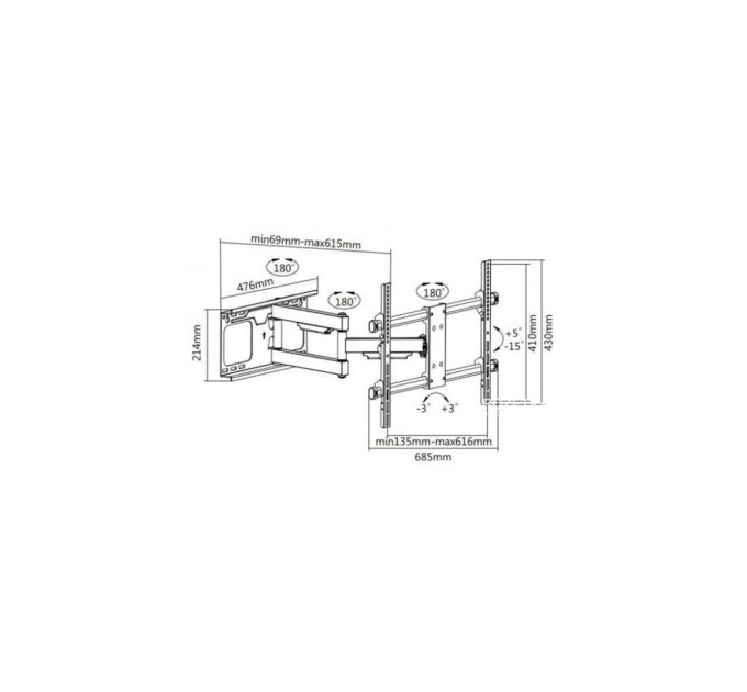 Кронштейн ITech PTRB-77