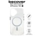 Чохол до мобільного телефона BeCover Space Case (MagSafe) для Apple iPhone 16 Transparancy (712102)