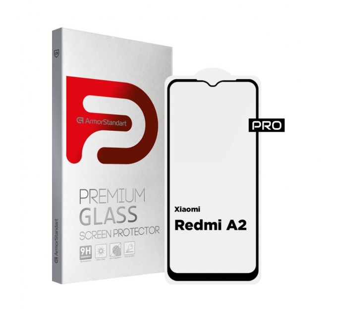 Стекло защитное Armorstandart Pro Xiaomi Redmi A2 Black (ARM66569)