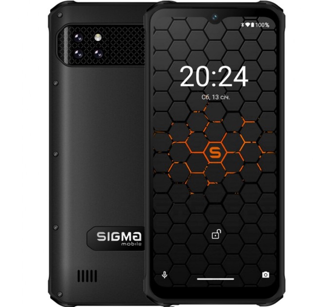 Мобільний телефон Sigma X-treme PQ56 Black (4827798338018)