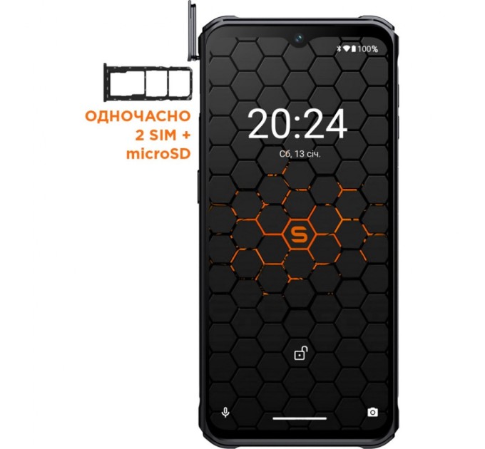 Мобільний телефон Sigma X-treme PQ56 Black (4827798338018)