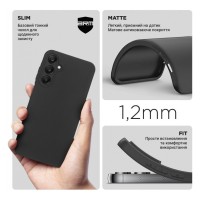 Чохол до мобільного телефона Armorstandart Matte Slim Fit Samsung A25 5G Camera cover Black (ARM69621)