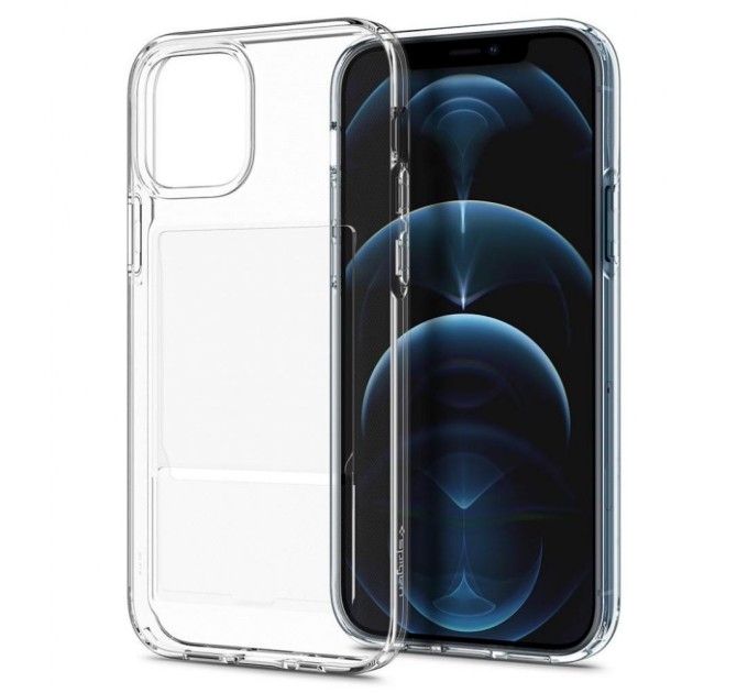 Чехол для мобильного телефона Spigen iPhone 12 /12 Pro Crystal Slot, Crystal Clear (ACS02576)