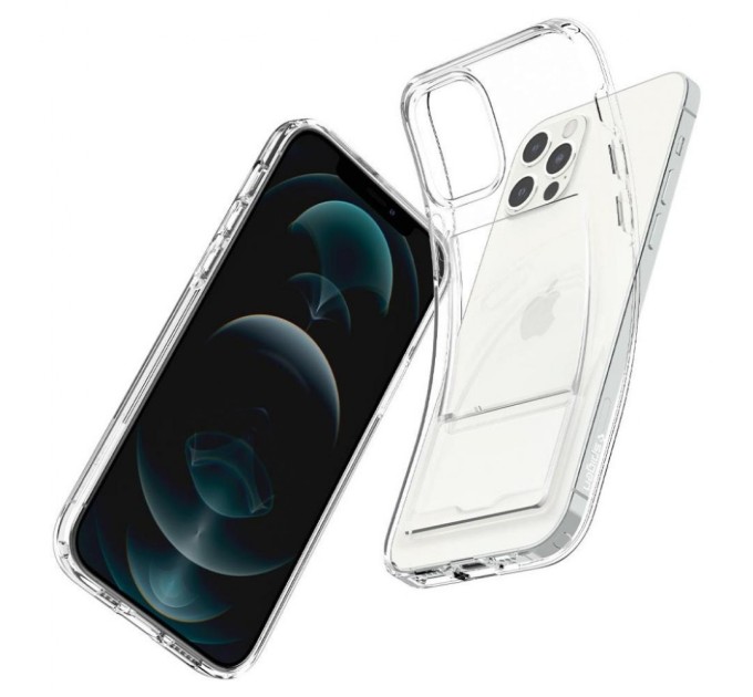 Чехол для мобильного телефона Spigen iPhone 12 /12 Pro Crystal Slot, Crystal Clear (ACS02576)