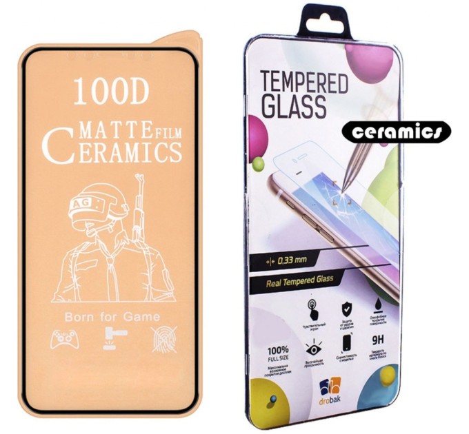 Стекло защитное Drobak glass-film Ceramics Apple iPhone 13 (606032)