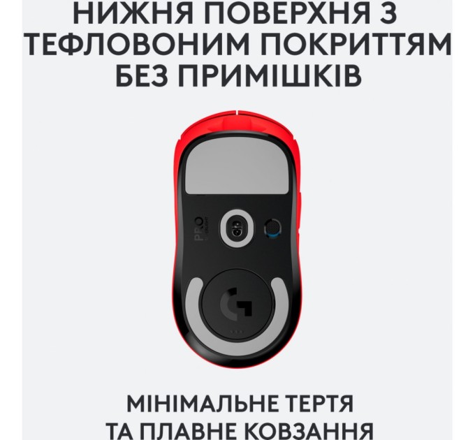 Мишка Logitech G Pro X Superlight Wireless Red (910-006784)