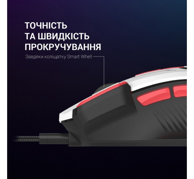 Мишка GamePro GM300W USB White (GM300W)