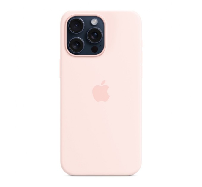 Чохол до мобільного телефона Apple iPhone 15 Pro Max Silicone Case with MagSafe Light Pink (MT1U3ZM/A)
