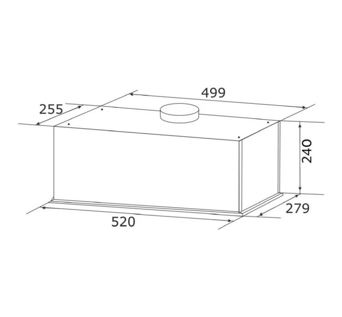 Витяжка кухонна GRANADO Palamos 4613-700 Black glass (GCH461370011)