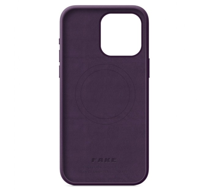 Чохол до мобільного телефона Armorstandart FAKE Leather Case Apple iPhone 15 Pro Max Deep Purple (ARM76308)