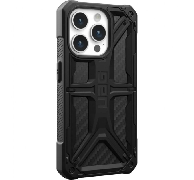 Чохол до мобільного телефона UAG Apple iPhone 15 Pro Max Monarch, Carbon Fiber (114298114242)