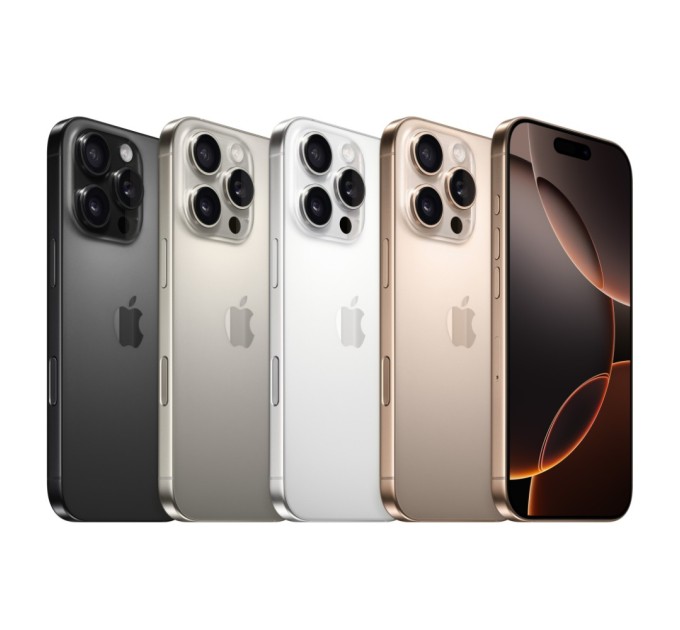 Мобільний телефон Apple iPhone 16 Pro 1TB Desert Titanium (MYNW3)