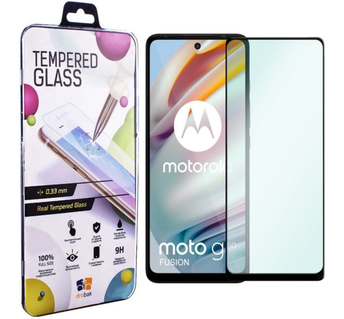 Стекло защитное Drobak Motorola Moto G60 (606076)