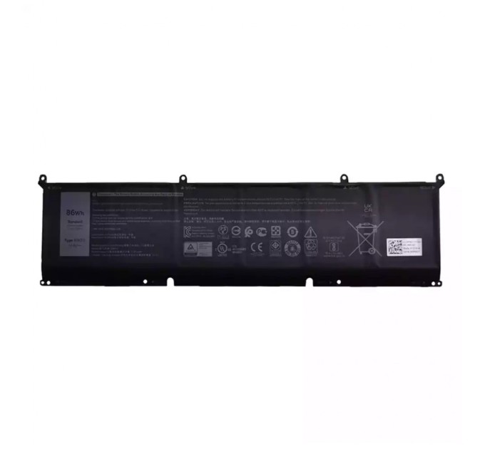 Акумулятор до ноутбука Dell XPS 15-9500 69KF2, 86Wh (7187mAh), 6cell, 11.4V, Li-ion AlSoft (A47939)