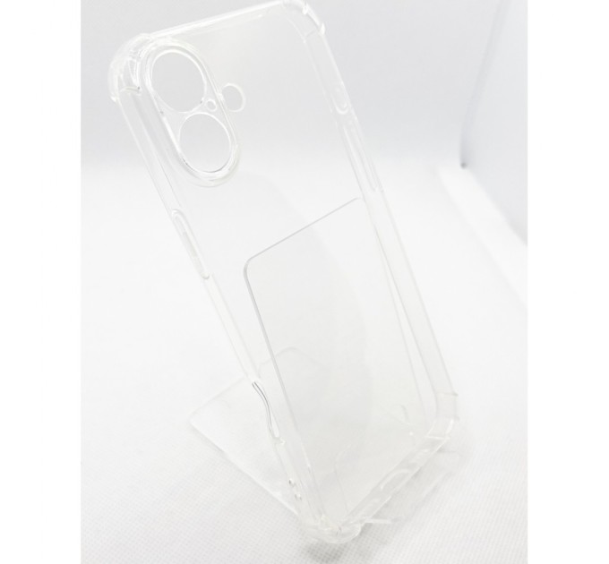 Чохол до мобільного телефона BeCover Anti-Shock Apple iPhone 16 Plus Clear (712111)