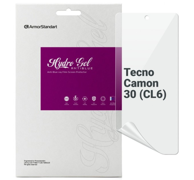 Плівка захисна Armorstandart Anti-Blue Tecno Camon 30 (CL6) (ARM77134)