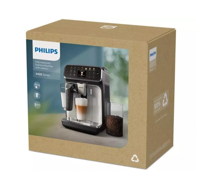 Кавомашина Philips Series 4400 LatteGo EP 4449/70 (EP4449/70)
