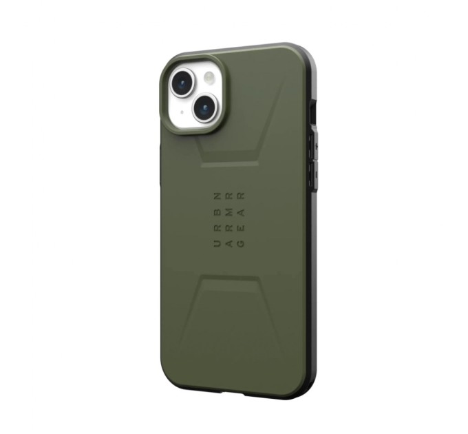 Чехол для мобильного телефона UAG Apple iPhone 15 Plus Civilian Magsafe, Olive Drab (114306117272)