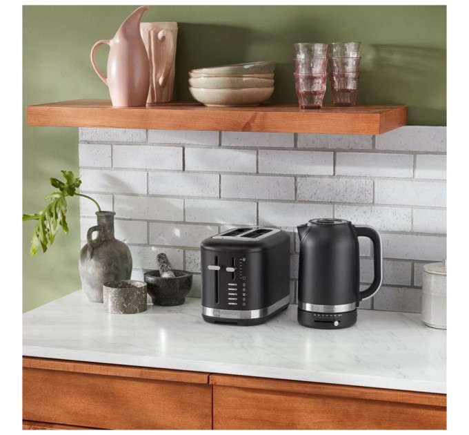 Тостер KitchenAid 5KMT2109EBM матовий чорний (5KMT2109EBM)