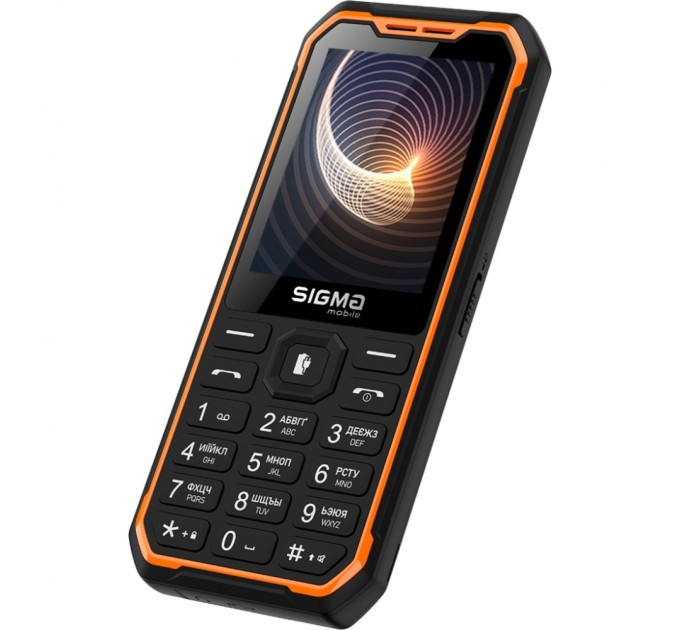 Мобільний телефон Sigma X-style 310 Force Type-C Black Orange (4827798855126)