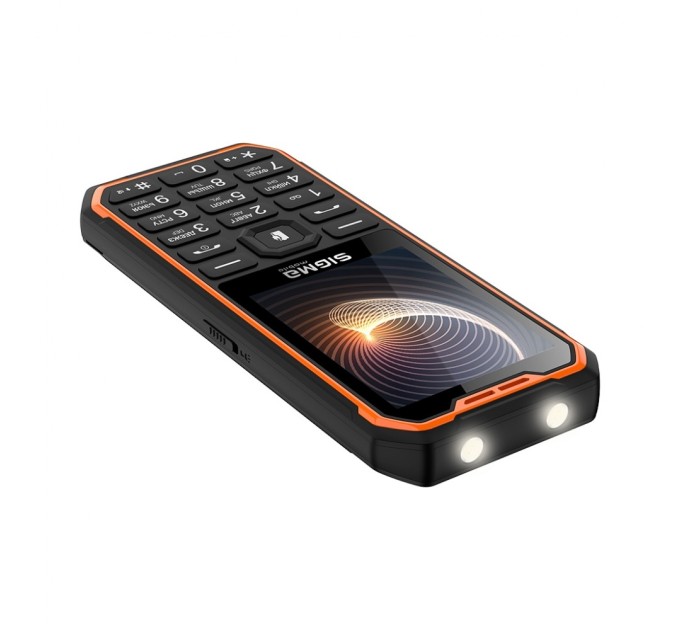 Мобільний телефон Sigma X-style 310 Force Type-C Black Orange (4827798855126)