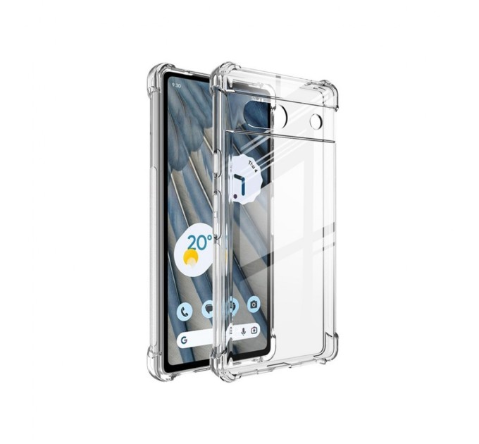 Чохол до мобільного телефона BeCover Anti-Shock Google Pixel 7a Clear (709848)