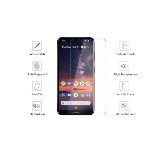 Стекло защитное Drobak Nokia 2.4 (232372)