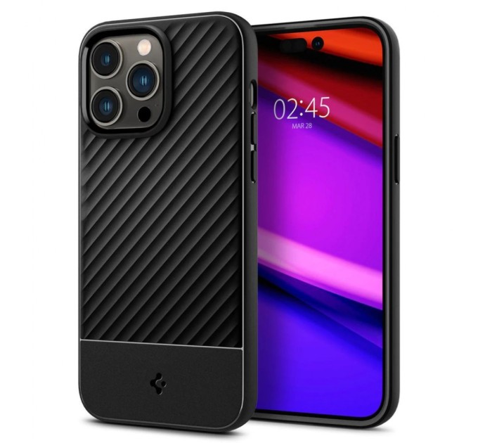 Чехол для мобильного телефона Spigen Apple iPhone 14 Pro Max Core Armor, Black (ACS04634)