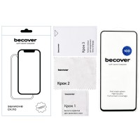 Скло захисне BeCover Xiaomi Redmi 12 5G 10D Black (711370)