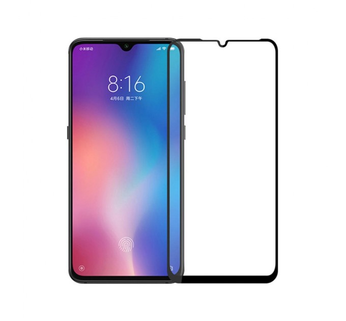 Стекло защитное PowerPlant Full screen Xiaomi Mi A3, Black (GL607624)