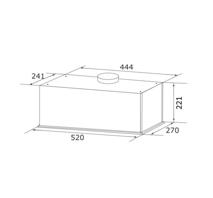 Вытяжка кухонная GRANADO Palamos 3603-700 Inox (GCH486377)