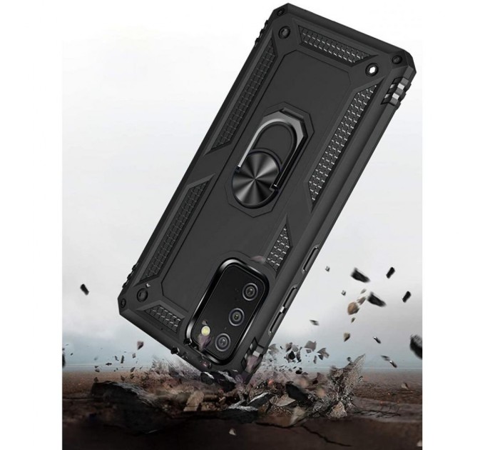 Чохол до мобільного телефона BeCover Military Samsung Galaxy A02s SM-A025/A03s SM-A037/M02s SM-M025 Black (706012)