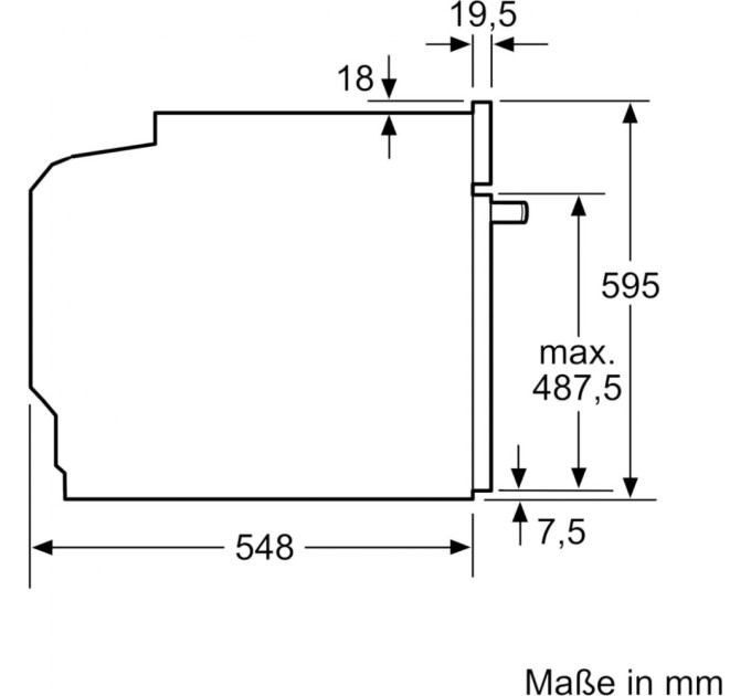 Духова шафа Bosch HBG7341B1