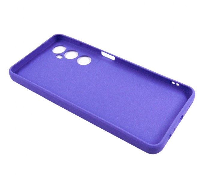 Чохол до мобільного телефона Dengos Carbon Realme C65 (purple) (DG-TPU-CRBN-198)