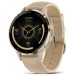 Смарт-годинник Garmin Venu 3S, Fr. Gray + Soft Gold, Leather, GPS (010-02785-55)