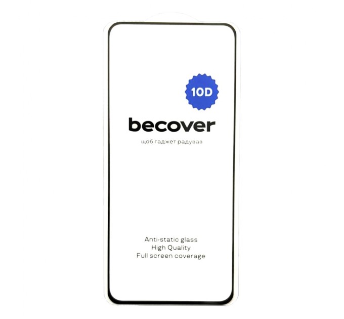 Скло захисне BeCover Realme 12 4G 10D Black (712341)