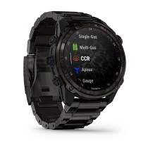 Смарт-годинник Garmin Descent Mk3i, 51mm, Crbn Gry DLC Ti/Ti, Dive Computer, GPS дайвінг комп'ютер (010-02752-14)