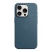 Чохол до мобільного телефона Apple iPhone 15 Pro FineWoven Case with MagSafe Pacific Blue (MT4Q3ZM/A)