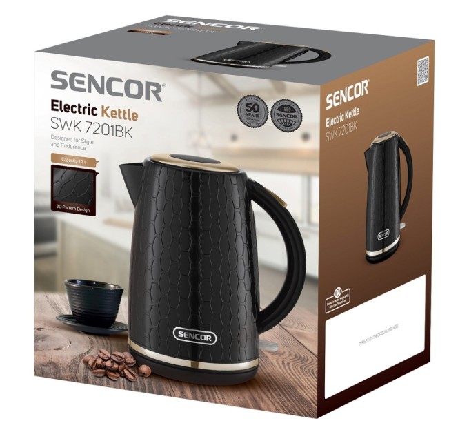 Електрочайник Sencor SWK 7201BK (SWK7201BK)