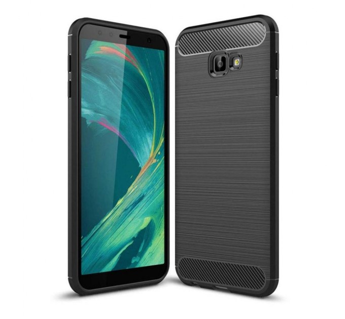 Чохол до моб. телефона Laudtec для Samsung J4 Plus/J415 Carbon Fiber (Black) (LT-J415F)