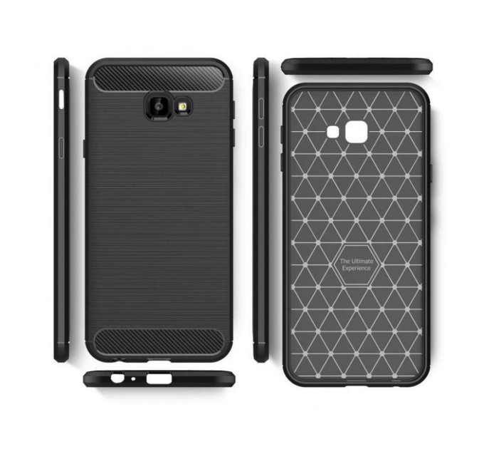 Чохол до моб. телефона Laudtec для Samsung J4 Plus/J415 Carbon Fiber (Black) (LT-J415F)
