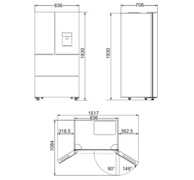 Холодильник Kaiser KS 80425 Em N