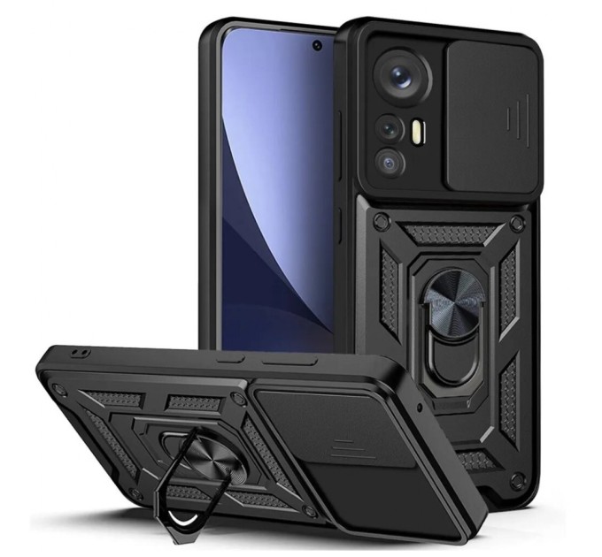 Чохол до мобільного телефона BeCover Military Xiaomi 12 5G Black (710019)