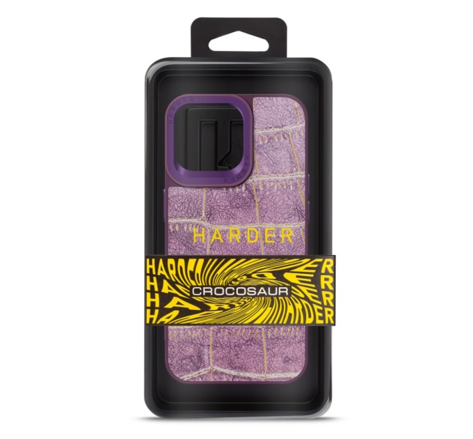 Чохол до мобільного телефона Harder Crocosaur Apple iPhone 14 Pro Max Purple (ARM76728)