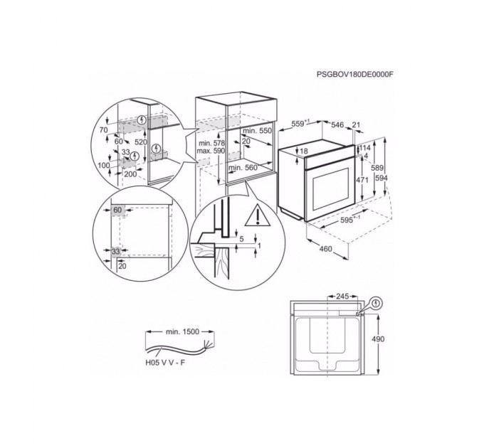 Духова шафа AEG BSK792280M